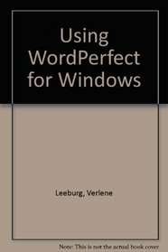Using Wordperfect for Windows