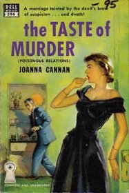 The Taste of Murder (Vintage Dell Mystery, #596)