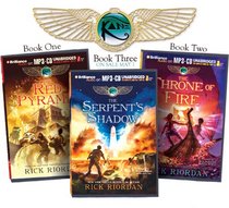 Rick Riordan's The Kane Chronicles (Bundle): The Red Pyramid, The Throne of Fire, The Serpent's Shadow