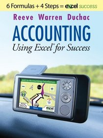 Accounting Using Excel  for Success: Using Microsoft Accounting Pro and Excel