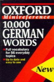 10,000 German Words (Oxford Minireference)
