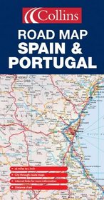 Spain and Portugal Road Map by Collins (Road Map)
