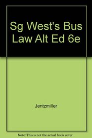 Sg West's Bus Law Alt Ed 6e