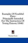 Examples Of Youthful Piety: Principally Intended For The Instruction Of Young Persons (1846)