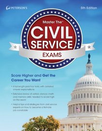 Master the Civil Service Exams (Peterson's Master the Civil Service Exams)