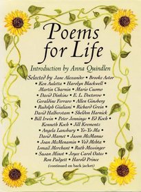 Poems for Life : Famous People Select Their Favorite Poem and Say Why It Inspires Them