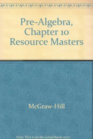Pre-Algebra, Chapter 10 Resource Masters