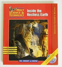Inside the Restless Earth: Holt Science and Technolgy Vol F, annotated teacher's edition