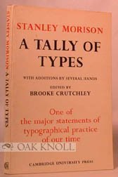 A Tally of Types, with Additions by Several Hands