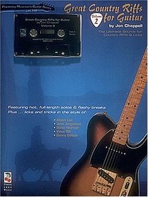 Great Country Riffs-vol.2 Book/cassette Pack - Guitar