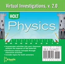 Virtual Invest CD-R Holt Physics 2009