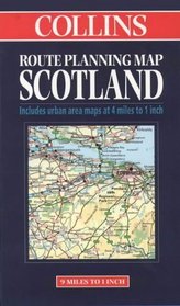 Route Planning Map Scotland (Collins Route Planning Map)