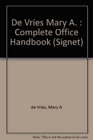 The Complete Office Handbook (Signet)