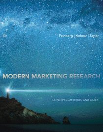 Modern Marketing Research: Concepts, Methods, and Cases (with Qualtrics Printed Access Card)