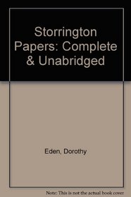 The Storrington Papers (Audio Cassette) (Unabridged)