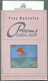 Poems 1959-1975 (English and French Edition)