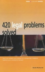 420 Legal Problems Solved (