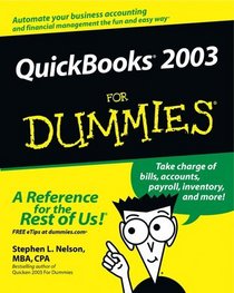 Quickbooks 2003 for Dummies