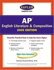 Kaplan AP English Literature and Composition 2005 (Kaplan Test Prep and Admissions)