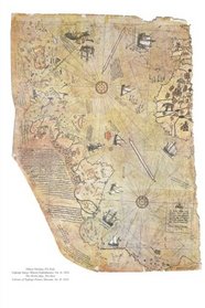 Piri Reis Map Fragment Central and South America circa 1467-1554 Journal: 150 page lined notebook/diary
