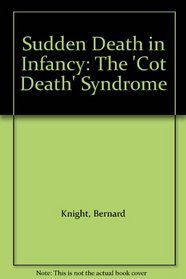 Sudden Death in Infancy: The 'Cot Death' Syndrome