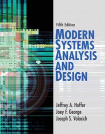 Modern Systems Analysis and Design (5th Edition)