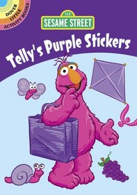 Sesame Street Telly's Purple Stickers (English and English Edition)