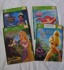 LeapFrog Tag Books :The Little Mermaid, Adventures Under the Sea; Tangled; the Princess Frog; Tinkerbell's True Talent