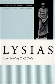 Lysias (The Oratory of Classical Greece Series, 2)