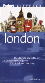 Fodor's Citypack London, 4th Edition (Citypacks)