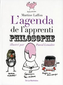 Agenda de l'apprenti philosophe (French Edition)