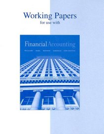 Working Papers to accompany Financial Accounting