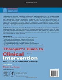 Therapist's Guide to Clinical Intervention: The 1-2-3's of Treatment Planning (Practical Resources for the Mental Health Professional)