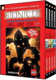 Bionicle Boxed Set: Vol. #1 - 4 (Bionicle Graphic Novels)