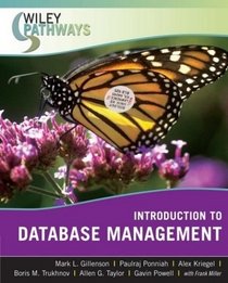 Wiley Pathways Introduction to Database Management (Wiley Pathways)