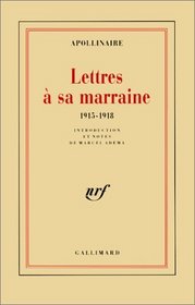 Lettres  sa marraine : 1915-1918
