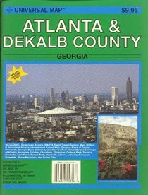 Atlanta and Dekalb County, GA Street Atlas