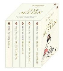 Jane Austen Box Set: Persuasion/ Pride and Prejudice/ Sense and Sensibility/ Mansfield Park/ Emma