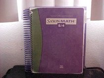 Saxon Math 5/4 Teacher's Manual, Volume 2