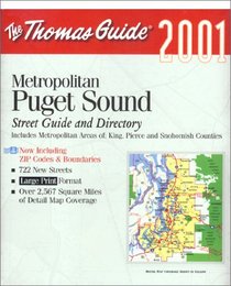 Thomas Guide 2001 Metropolitan Puget Sound : Street Guide and Directory