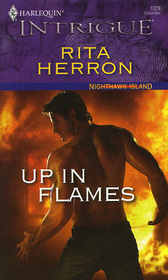Up in Flames (Nighthawk Island, Bk 9) (Harlequin Intrigue, No 1029)