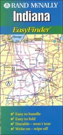 Rand McNally Indiana Easyfinder Map (Rand McNally Easyfinder)