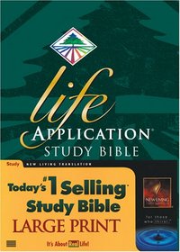 Life Application Study Bible NLT, Large Print Indexed (New Living Translation)