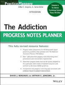Addiction Progress Notes Planner (PracticePlanners)
