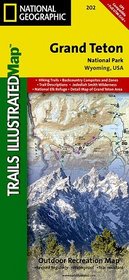 Grand Teton National Park - Trails Illustrated Map # 202
