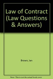 Q and A Law of Contract (Law Questions & Answers)