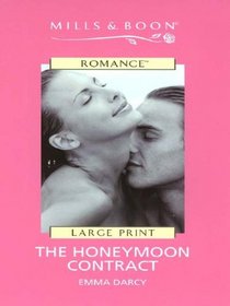 The Honeymoon Contract (Large Print)