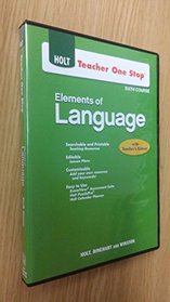 Teacher One Stop - Elements of Language -Fifth Course