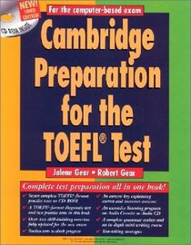 Cambridge Preparation for the TOEFL Test Book/CD-ROM/audio CD (Cambridge Preparation for the TOEFL Test)