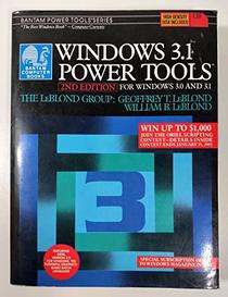 WINDOWS 3.1 POWER TOOLS 2ND ED (Bantam Power Tools Series)